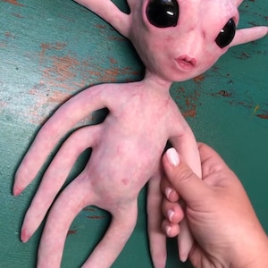 Full body silicone alien squid baby Nova