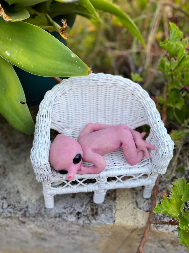 Available PROTOTYPE Full Body Silicone Mini Baby Alien #3 (gender ...