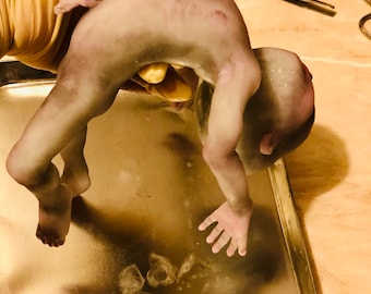 AVAILABLE Full body silicone alien baby (Hope in super soft blend)