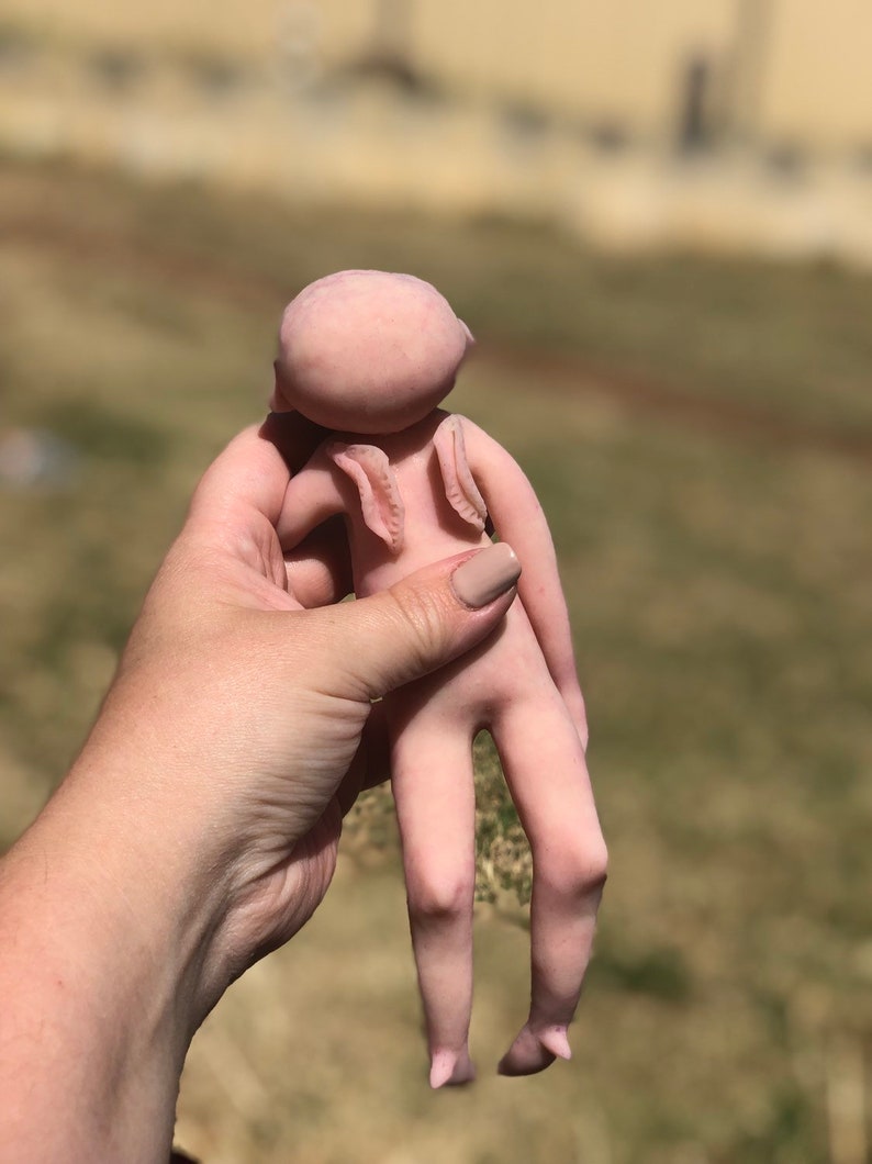 silicone alien baby
