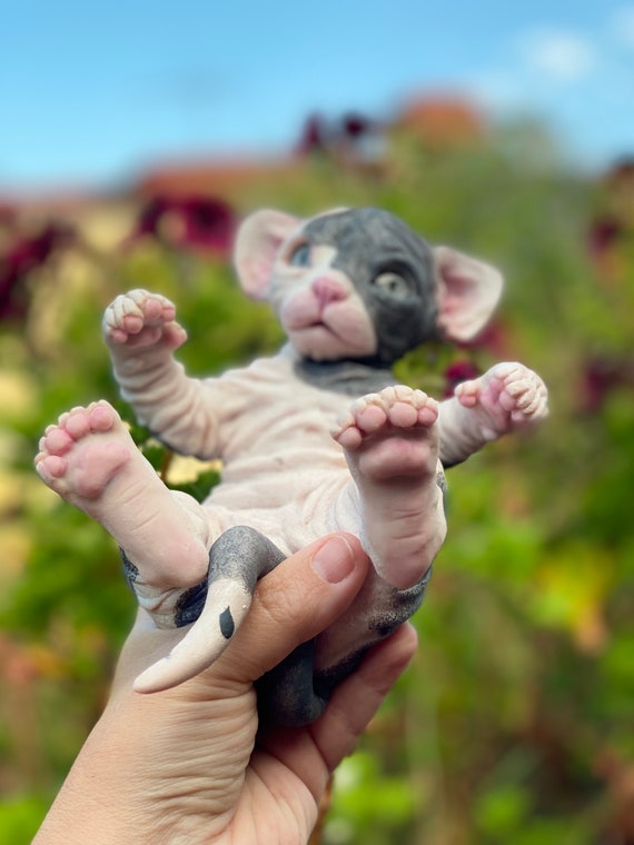 Silicone baby kitten sale