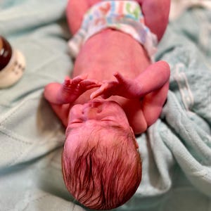 AVAILABLE Vinyl reborn Gracie Mae  (sculpted by Laura Lee Eagles, brought to life by Nadine Dolotova)