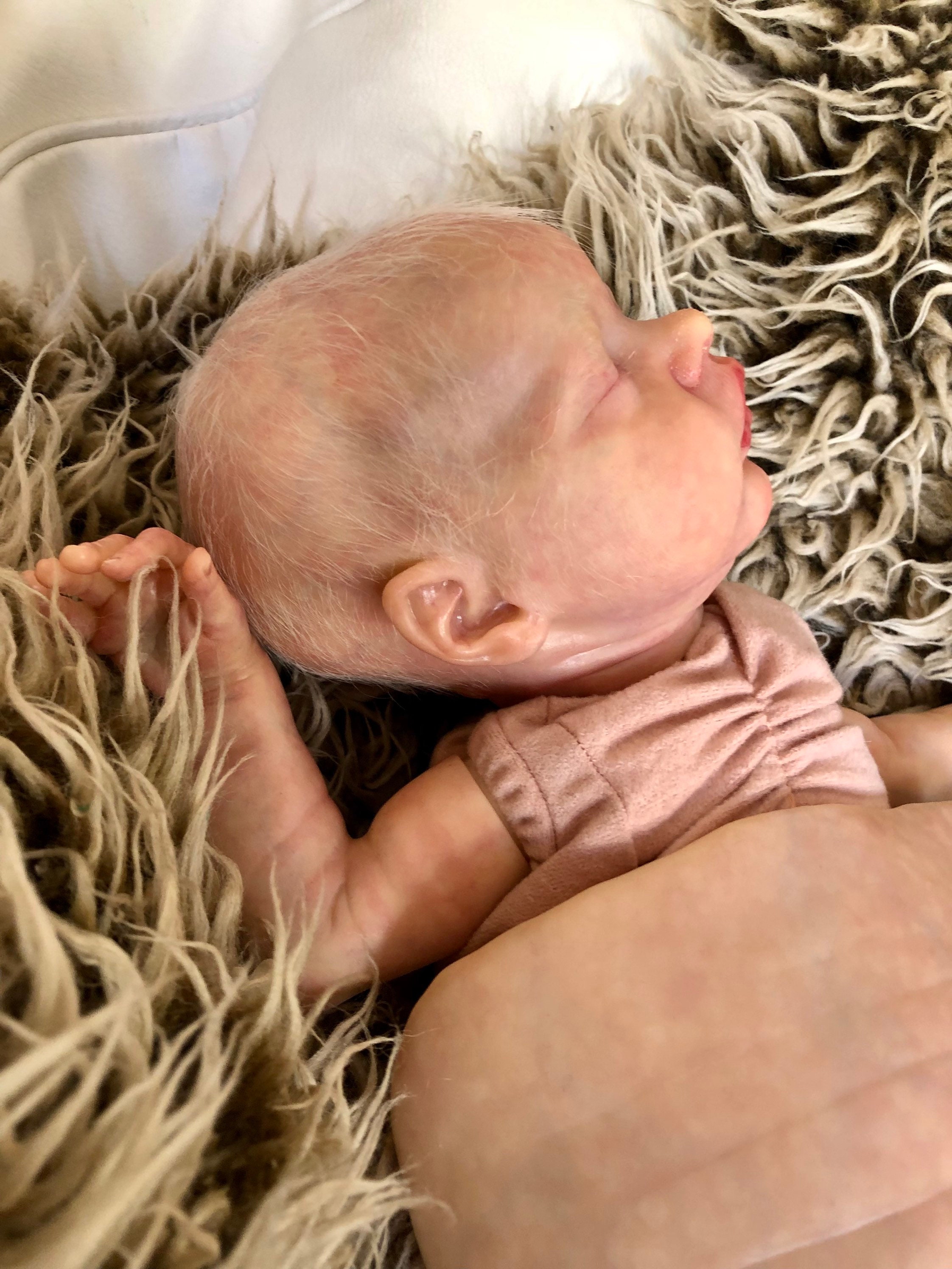 CUSTOM Vinyl Reborn Twin B (sculpted by Bonnie Brown, Brought to