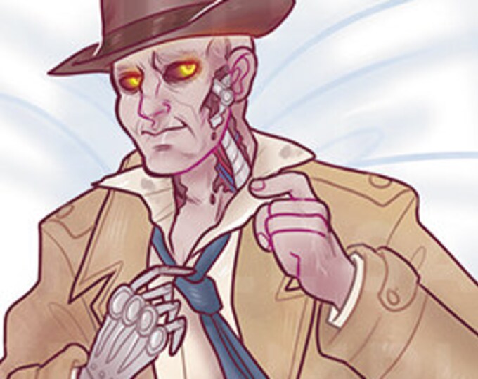 Nick Valentine Body Pillow Etsy