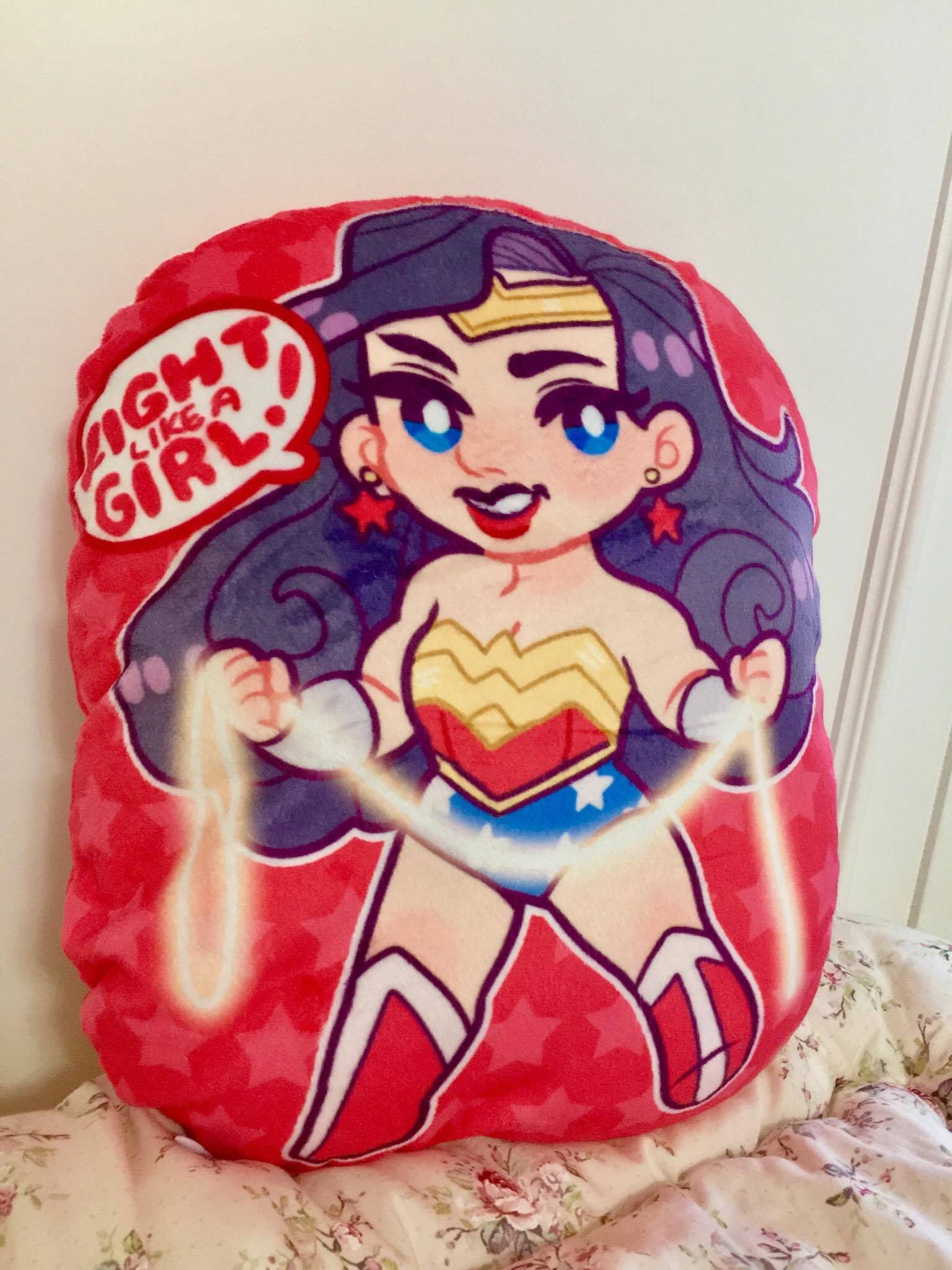 Wonder Woman Plush Pillow | Etsy
