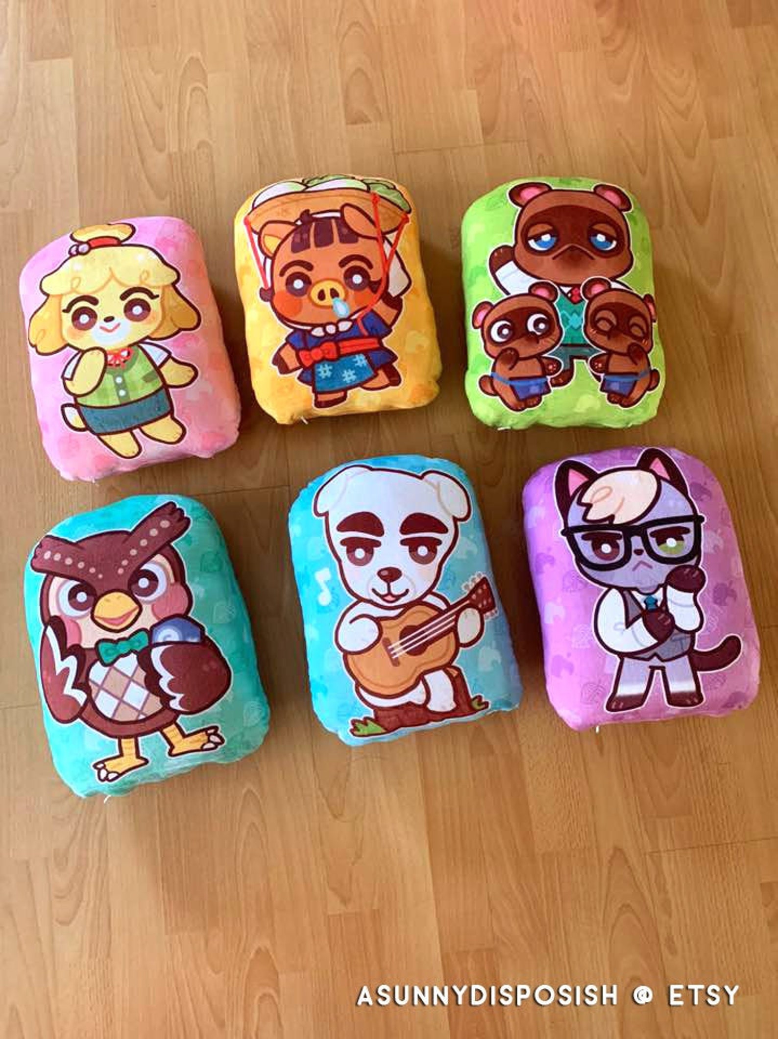 ACNH Plush Pillows Etsy