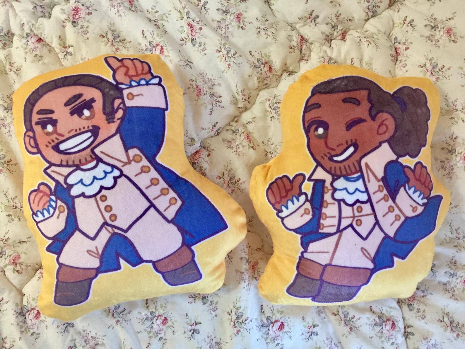 Hamilton Plush Pillows Etsy