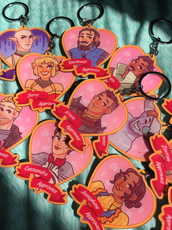 dragon age keychain