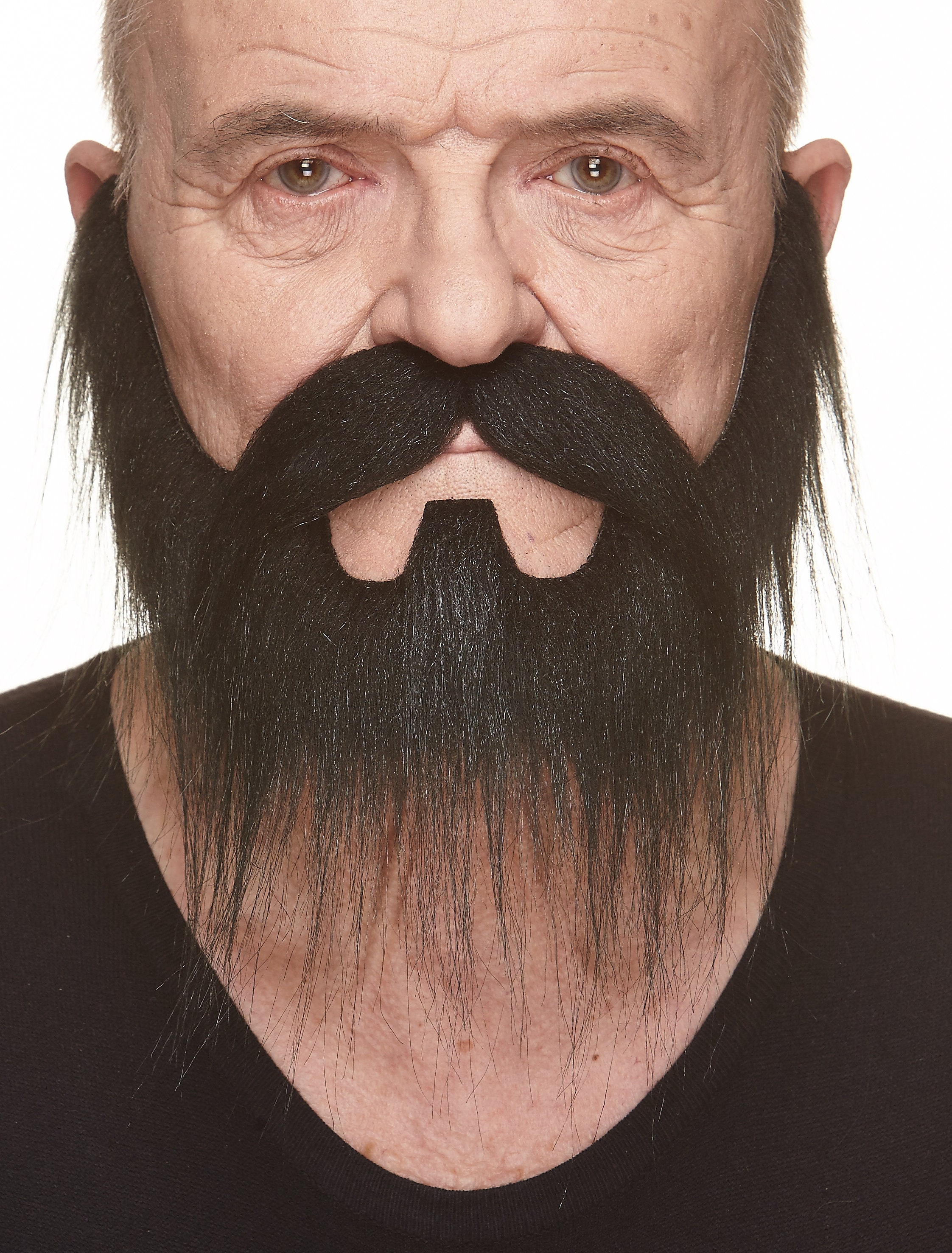 Nomad Dark Beard and Mustache Fake Facial Hair False Moustache - Etsy Israel Nomad Dark Beard and Mustache Fake Facial Hair False Moustache - Etsy Israel