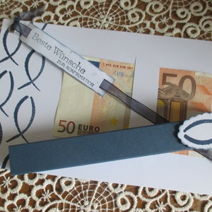 Reagenzglas als Geldgeschenk zur Konfirmation / Kommunion / Firmung / Taufe