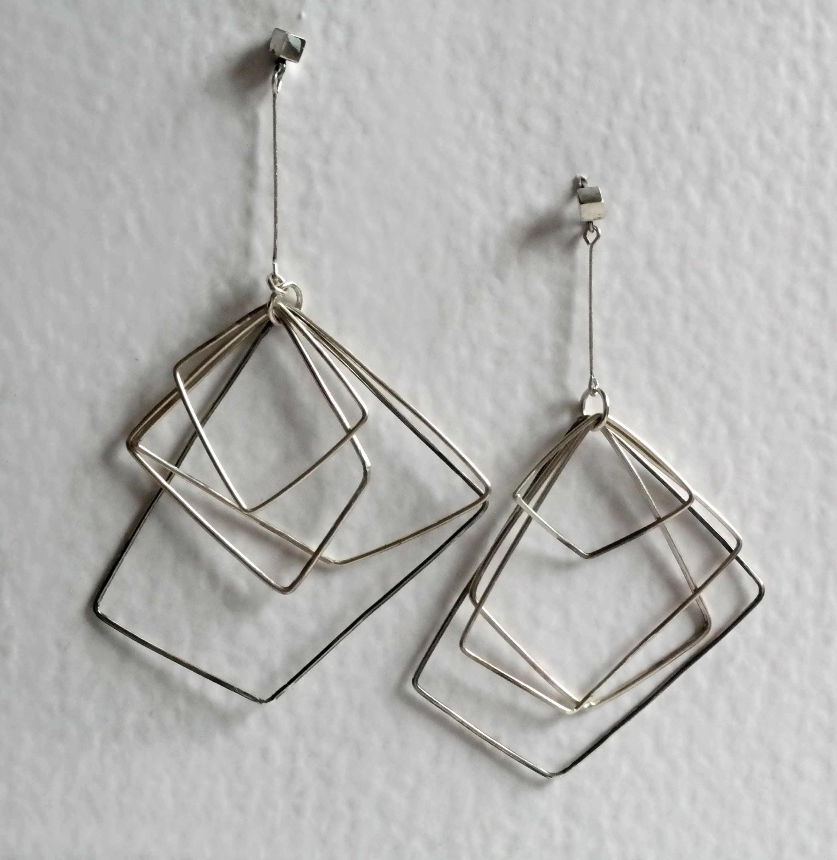 Oversized Gem Medallion Earrings