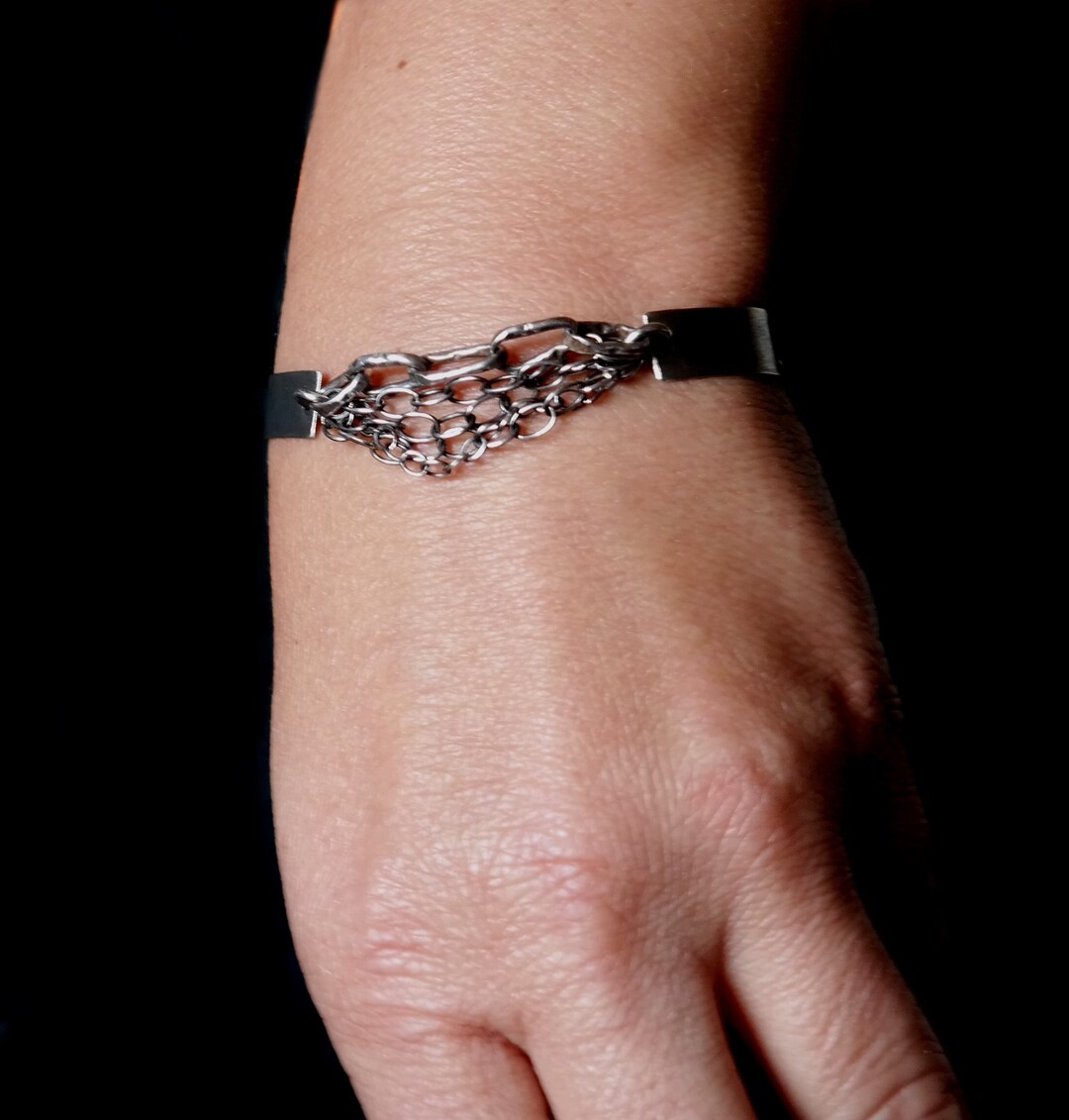 Real silver bracelet