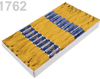 24 Docking Embroidery/stick twist #1762 honey mustard