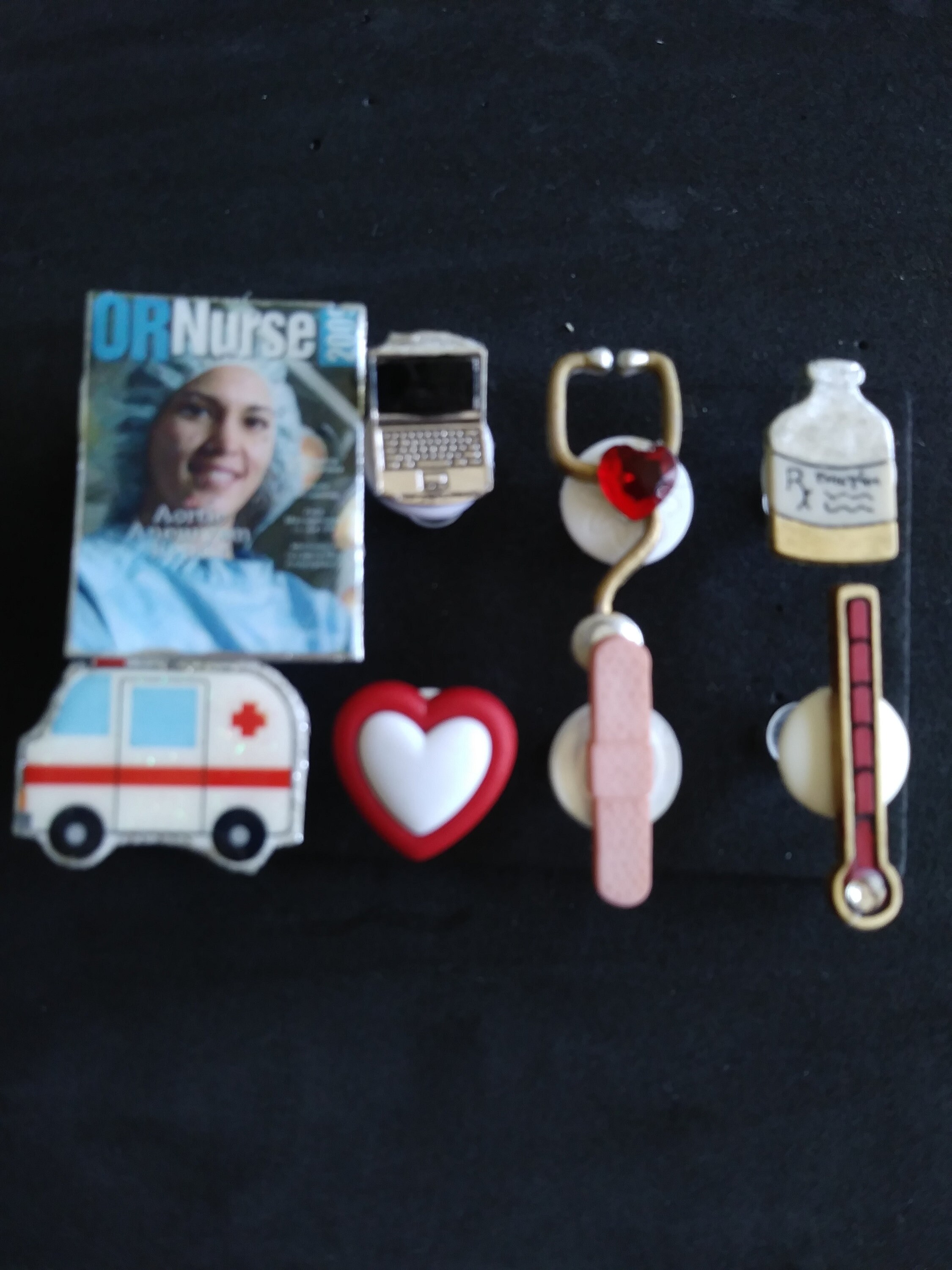 Operating Room Nurse Push Pins