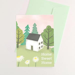 Home Sweet Home – Carte de voeux A6
