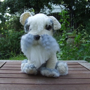 Amigurumi Cuddly Toy Dog Dog Schnauzer Crochet Toy