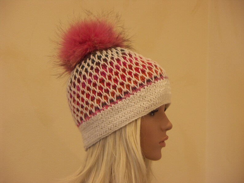 Fellbomb hat bombshell knit hat cap cap cap cap with real fur bombshell ski cap ski cap fin raccoon
