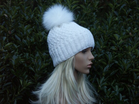 Fellbomb hat bombshell knit hat cap cap cap cap with real fur bombshell ski cap ski cap fin raccoon