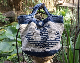 Crochet Bag Shopping Bag Shopper