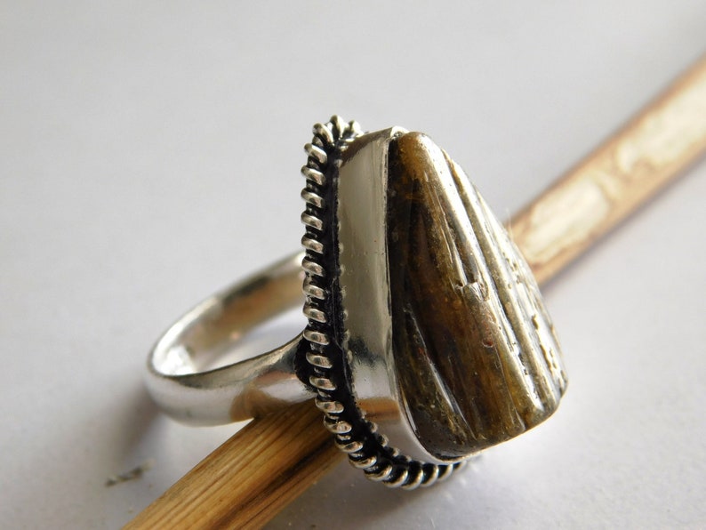 raw black tourmaline Ring gift for ring,KR-122 tourmaline gemstone Ring boho ring Black tourmaline Ring US size-7 Sterling Silver ring
