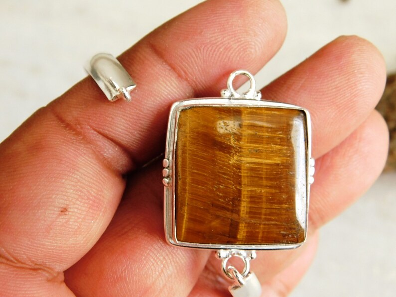 gift stone bangle,bracelet, sterling silver Bracelet,gift stone Bracelet Tiger eye Bracelet tiger eye bangle,tiger jasper bracelet KB-28