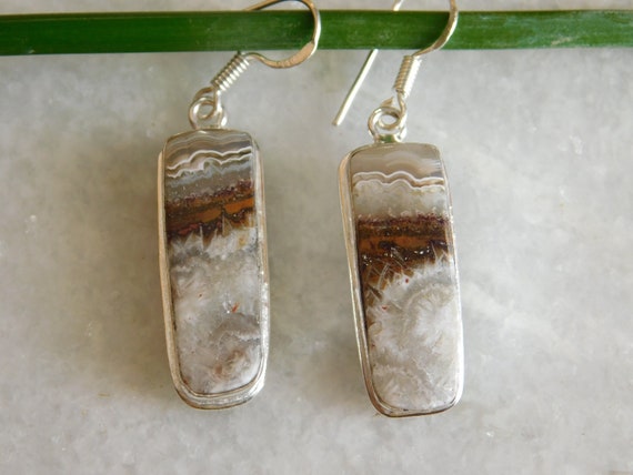 Crazy lace earring,handmade Earrings, sterling sil