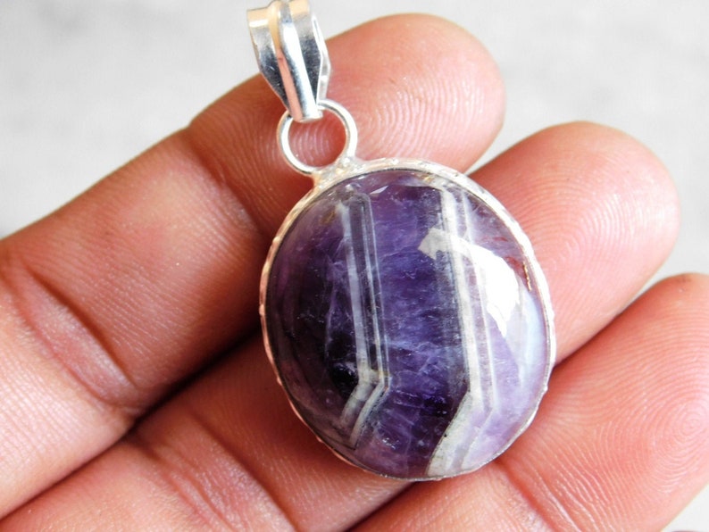 Amethyst Pendant Amethyst gemstone Pendant,purple Amethyst Jewelry,February Birthstone Pendant,gift for her,KP-270 sterling silver Pendant