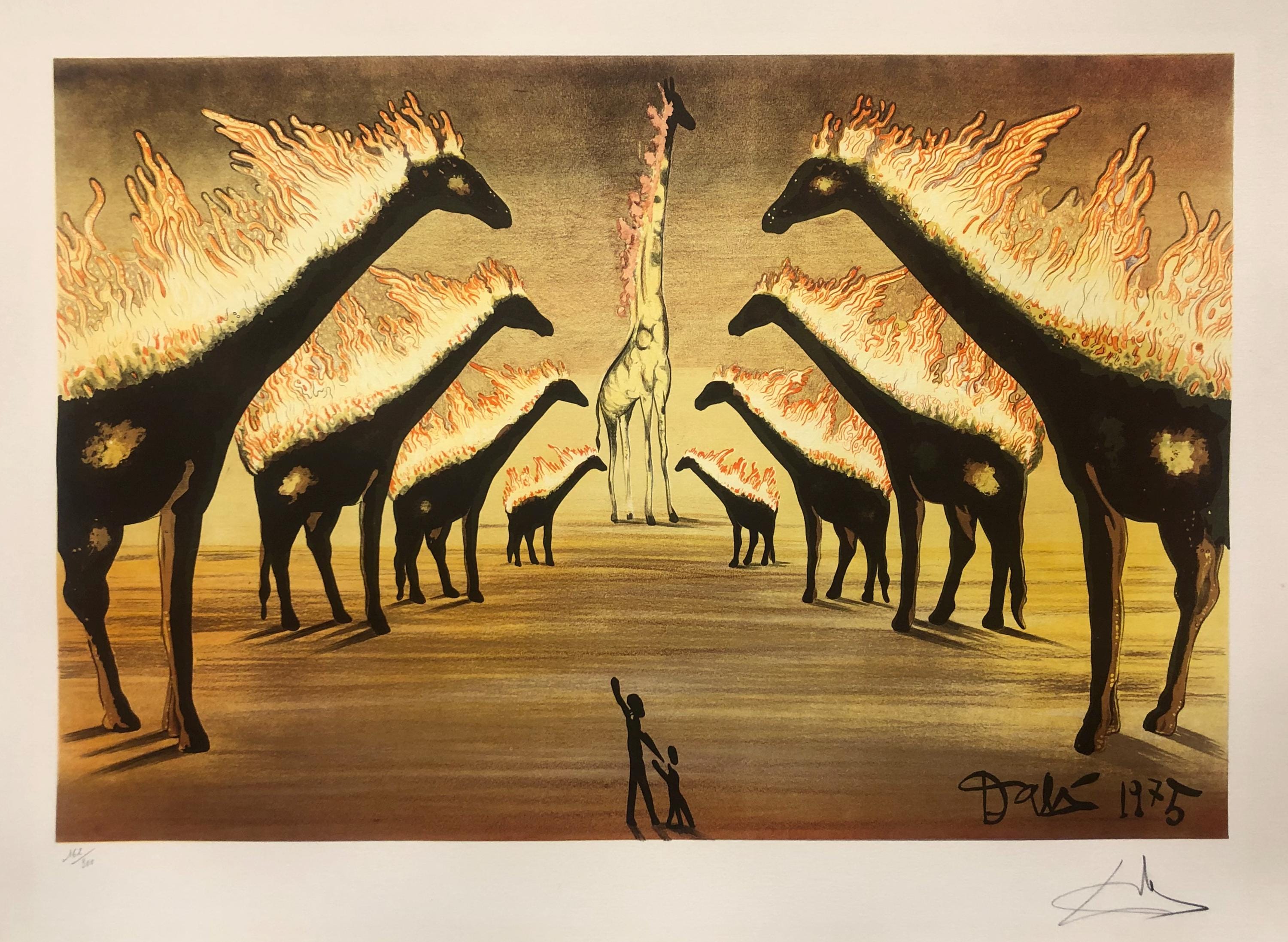 サルバドール・ダリ（スペイン/フランス、1904-1989）、「Le Girafe en