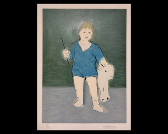 パブロ・ピカソ（後期）（スペイン/フランス、1881-1973）、「子羊を