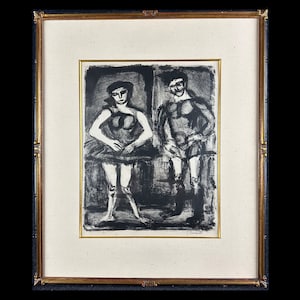 GEORGES ROUAULT (French, 1871-1958), "La Dompteur", 1925-7, lithograph, signed in pencil.