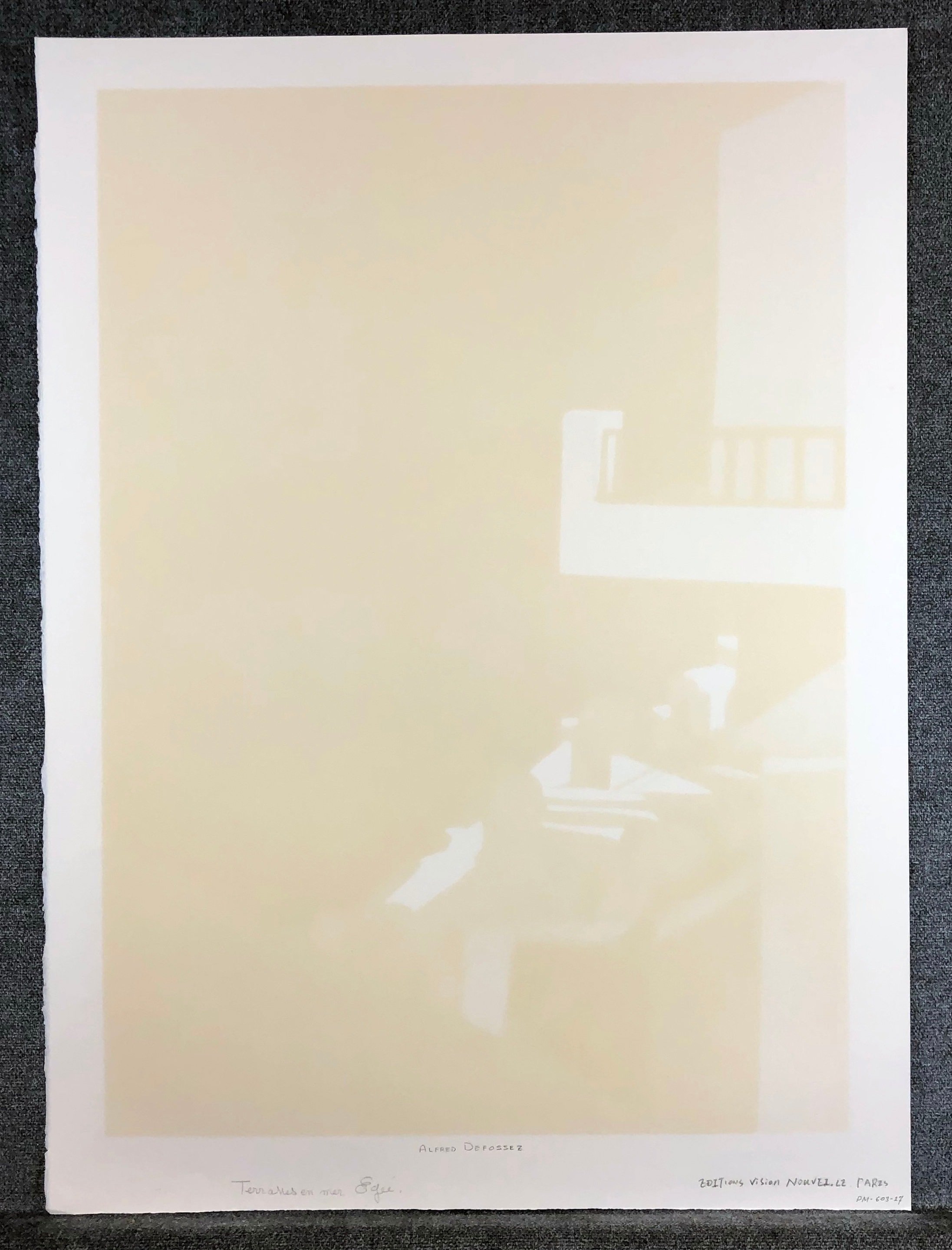 Alfred Defossez 直筆サイン Alfred Defossez 直筆サイン Alfred