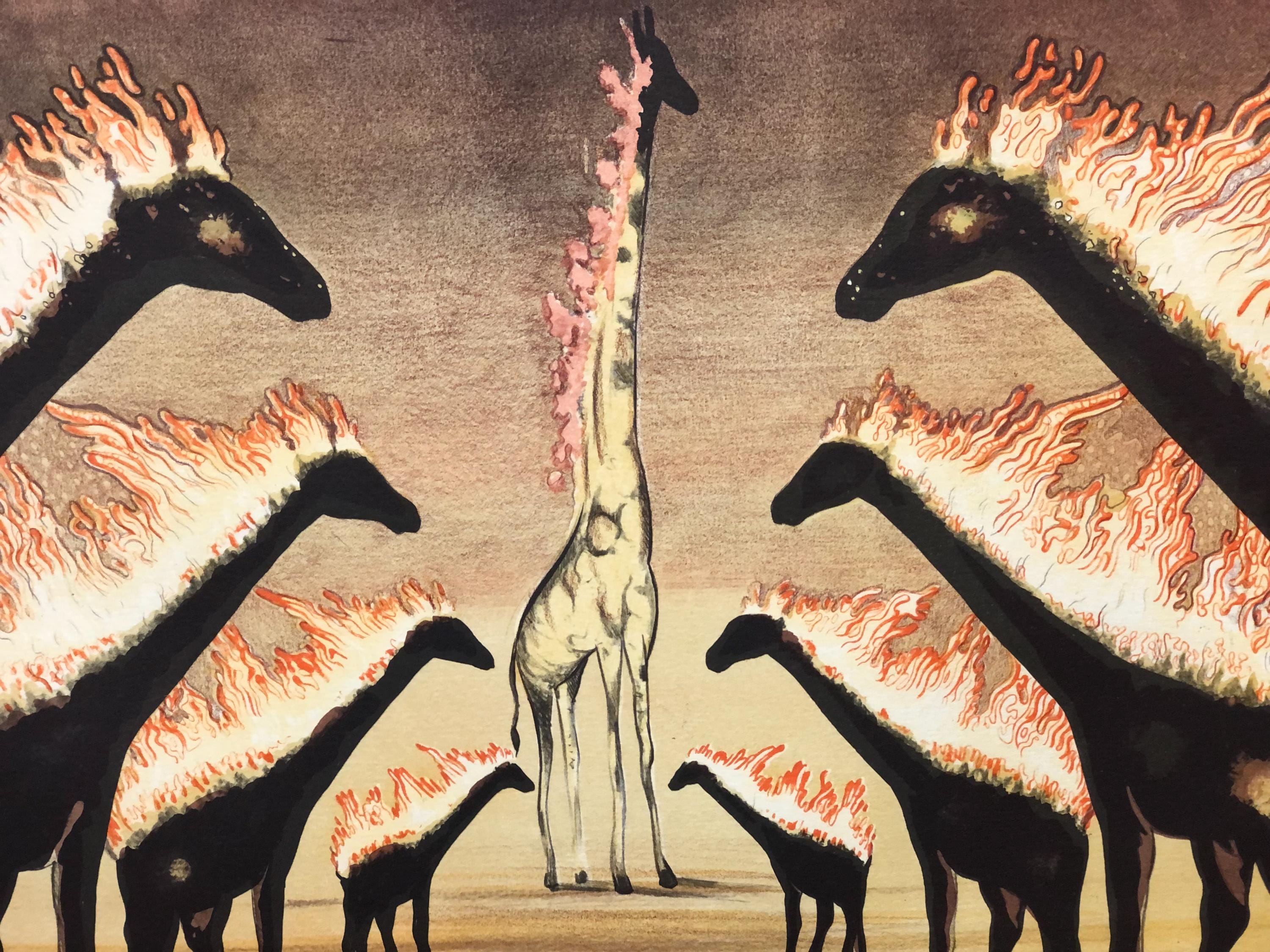 サルバドール・ダリ（スペイン/フランス、1904-1989）、「Le Girafe en