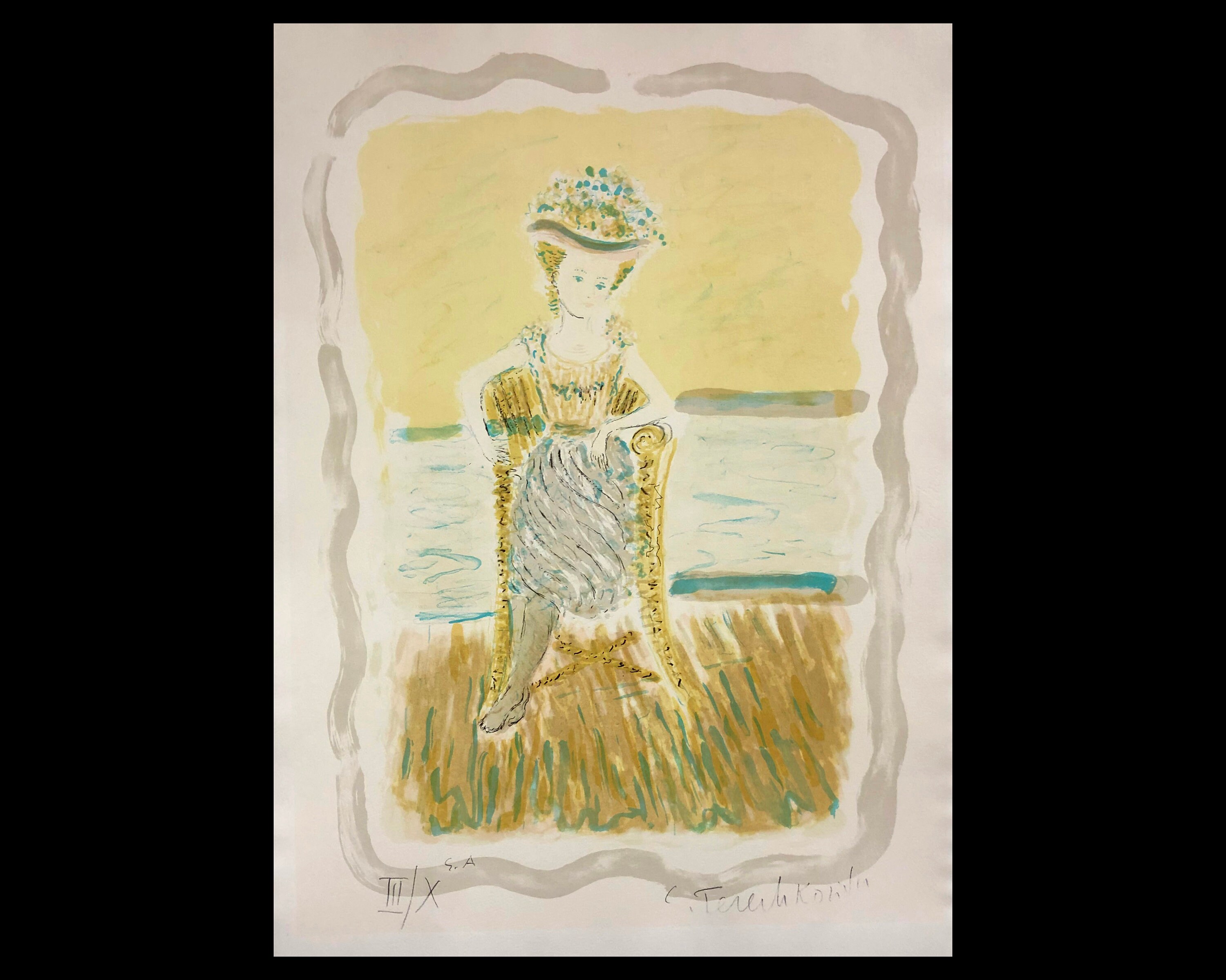 ポール・フローラ　エッチング　オーストリア風刺画 RovingSandsGallery - Etsy 日本