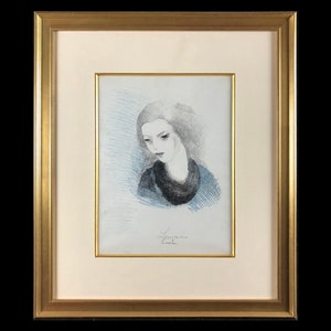 MARIE LAURENCIN (French, 1885-1956), &quot;Amilie&quot;, 1930, original lithograph, pencil signed.