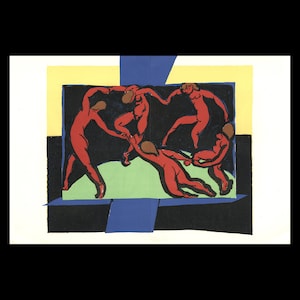 HENRI MATISSE (French, 1869-1954), &quot;La Danse II&quot;, 1938, color lithograph.