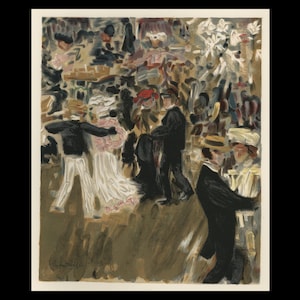 KEES van DONGEN (Dutch, 1877-1967), &quot;Moulin de la Galette&quot;, 1965, color lithograph