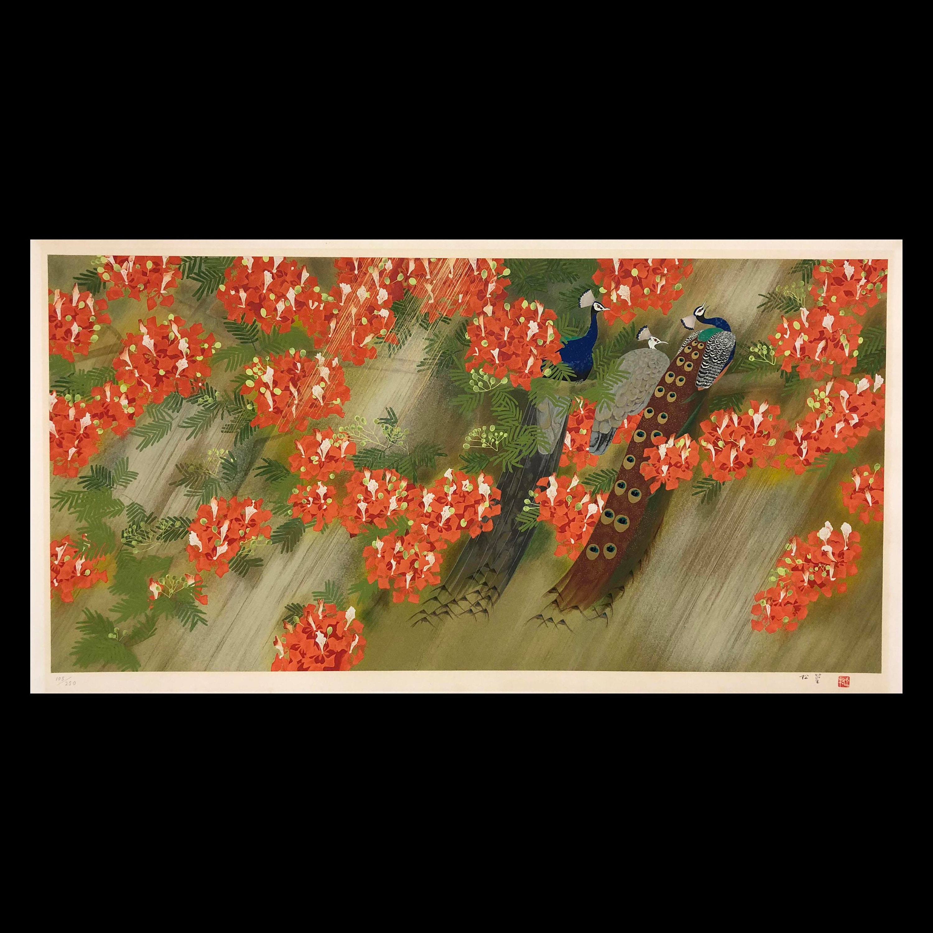 フラワー　絵画 レトロ フラワー アートボード | Francfranc（フランフラン