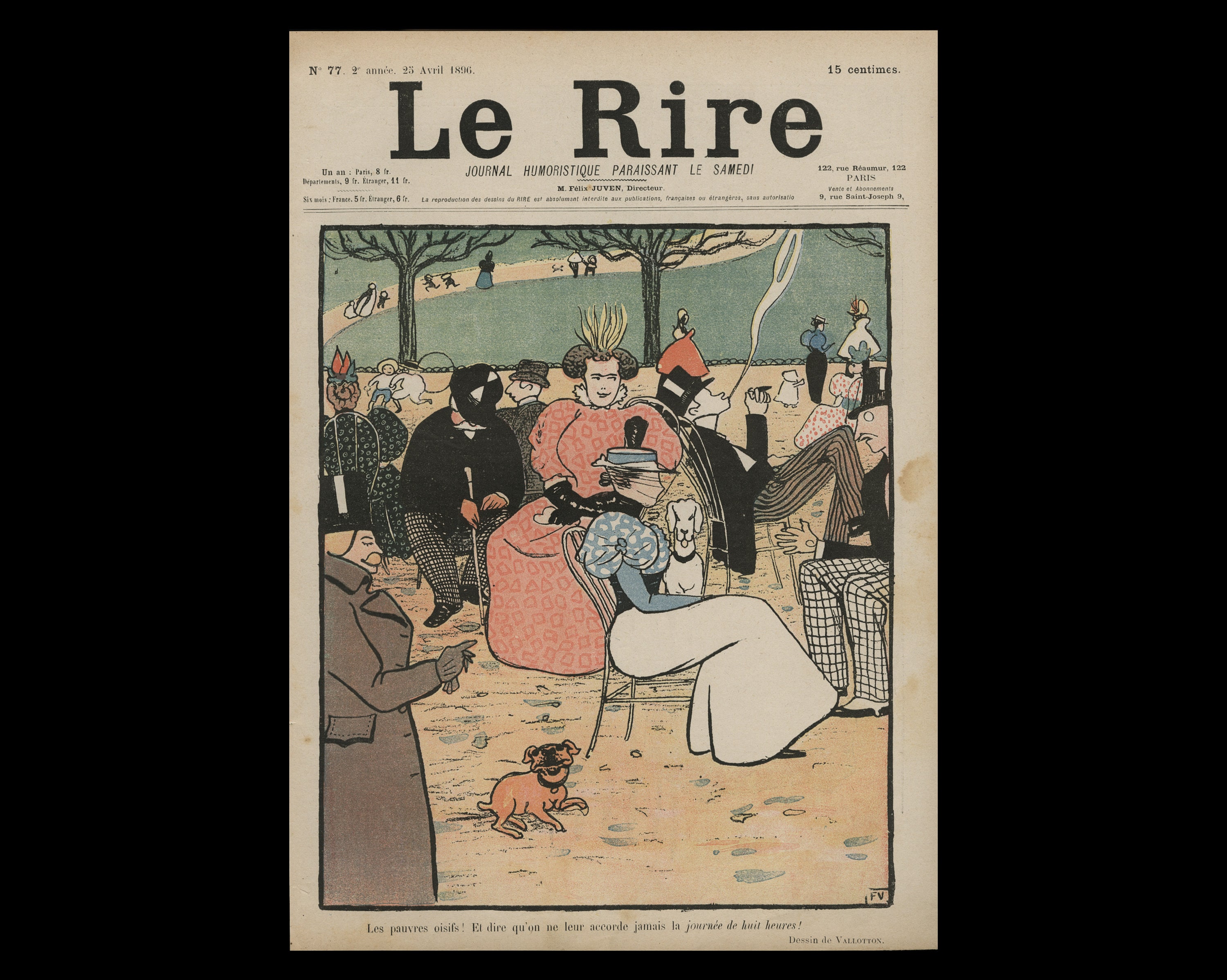 Gift Idea Great Illustrator LE RIRE Vintage French Magazine 1930 Art ...