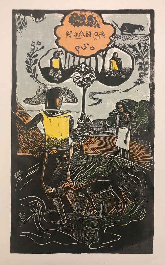 『NOA NOA』 Paul Gauguin Paul Gauguin. Noa Noa (Fragrant Scent) from Noa Noa
