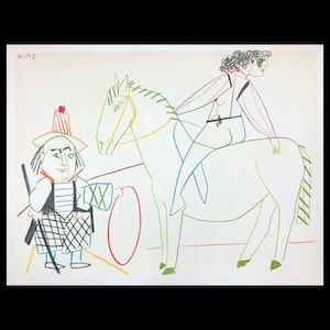 PABLO PICASSO (after) (Spanish/French, 1881-1973), &quot;31.1.54.II&quot;, 1954, lithograph.