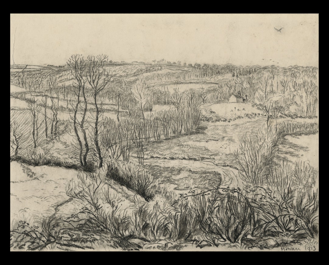 ERNEST MARIE HERSCHER french 18701939 morvan Etsy