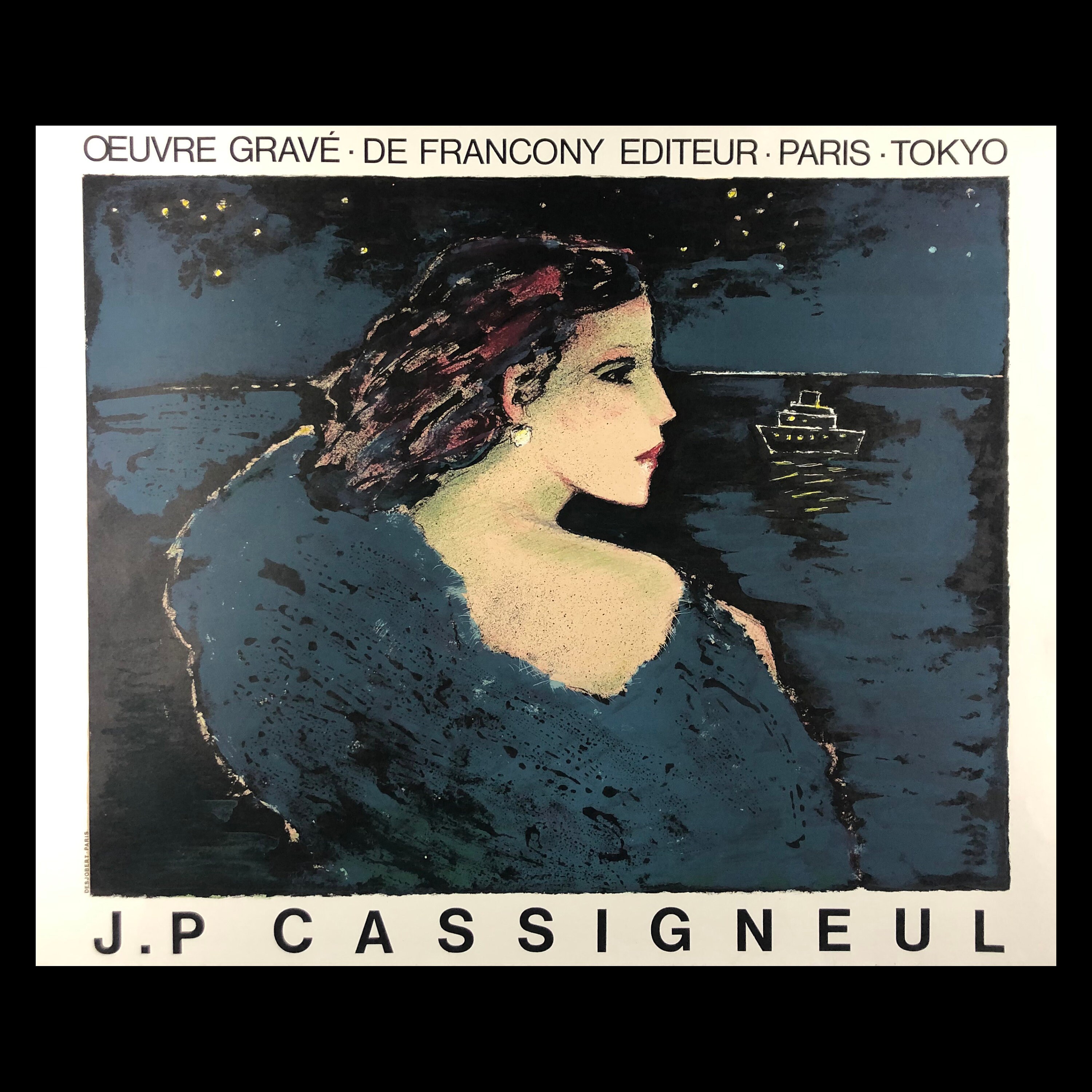 CASSIGNEUL ŒUVRE GRAVÉ JEAN PIERRE CASSIGNEUL (French, 1935-living), 