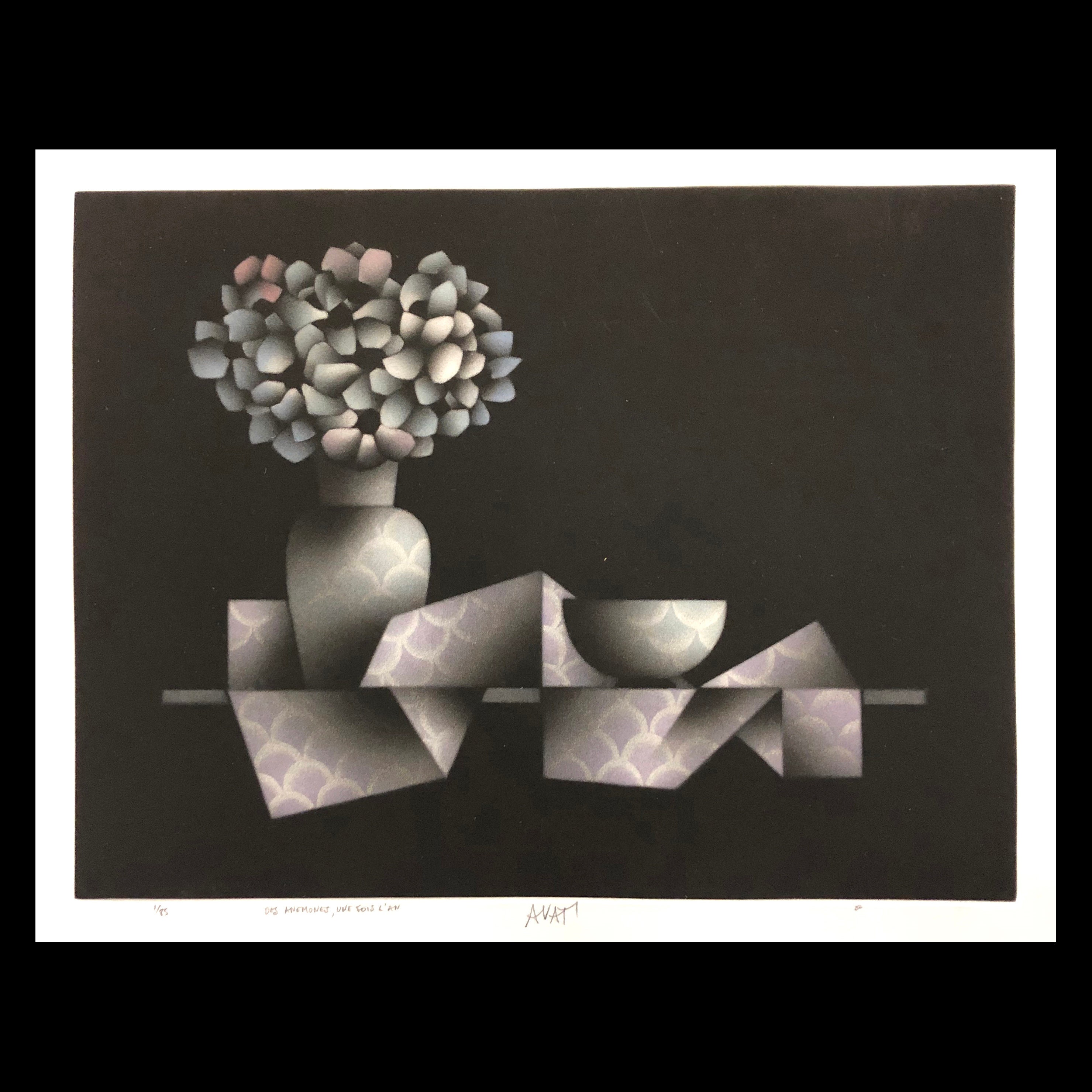 MARIO AVATI (フランス、1921-2009)、「Des Anemones, une Fois l'An