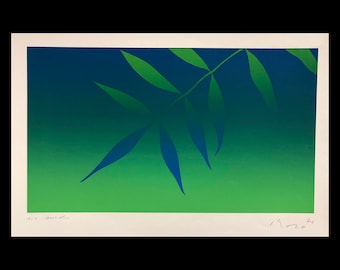 COTE MER デザイナー NORIO SATO 直筆サイン入りアート 緑 il_340x270.5308555211_n10l.jpg