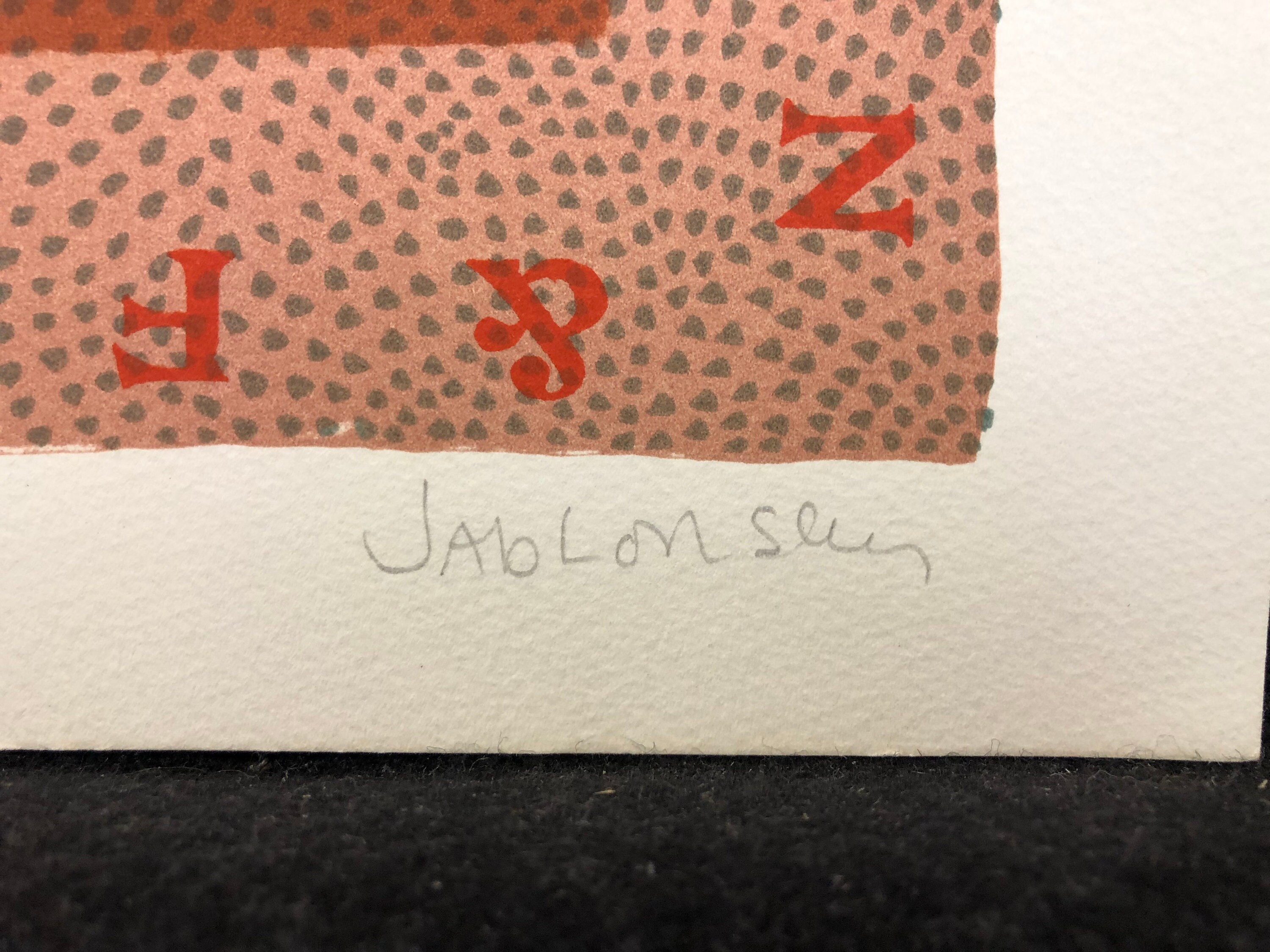 キャロル・ジャブロンスキー（アメリカ、1939-1992）、「フルート