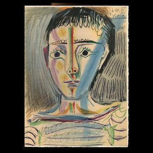 PABLO PICASSO (after) (Spanish/French, 1881-1973), &quot;Garconnet III&quot;, 1964, lithograph after drawing.