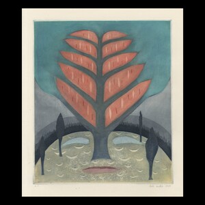 PETR NIKL (Czech, ur. 1960), &quot;bez tytułu&quot;, 1987, mezzotinta, sygnowany ołówkiem.