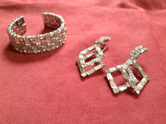 Weiss cuff bracelet and Earrings - image 9