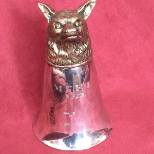 Vintage Wolf Stirrup Cup 1973