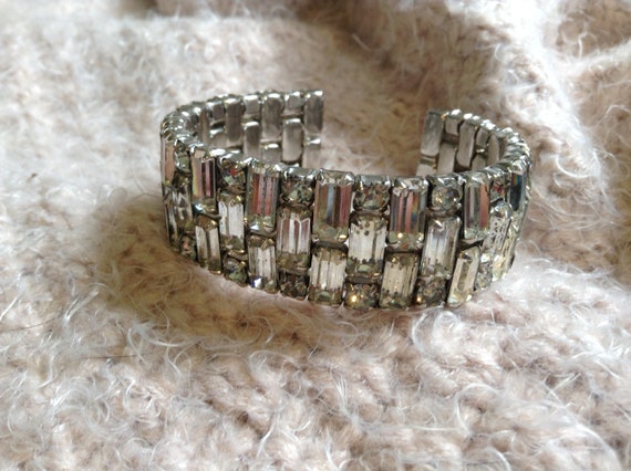 Weiss cuff bracelet and Earrings - image 3